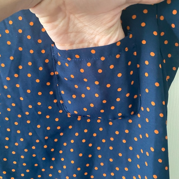polka dot blouse - Picture 3 of 6